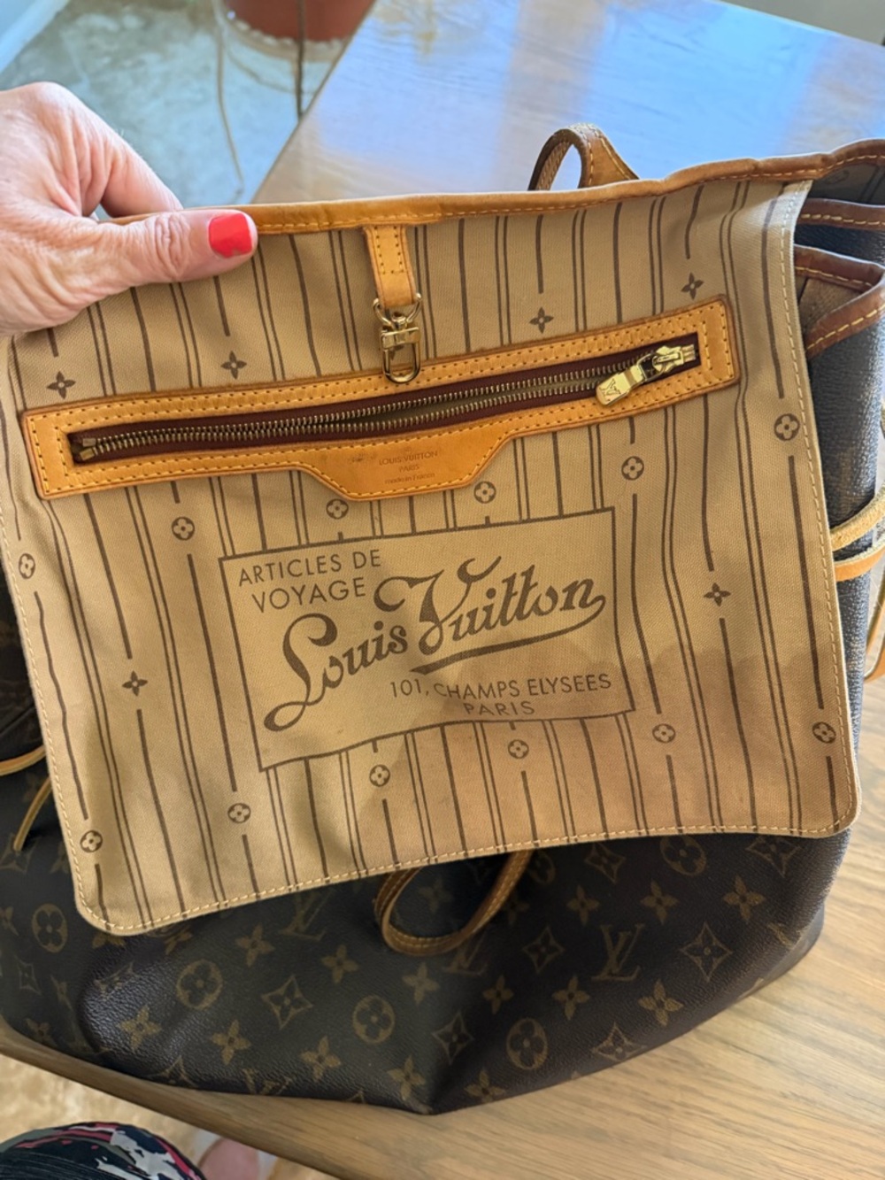 Louis Vuitton Monogram Canvas Tote Neverfull GM - Picture 7 of 10